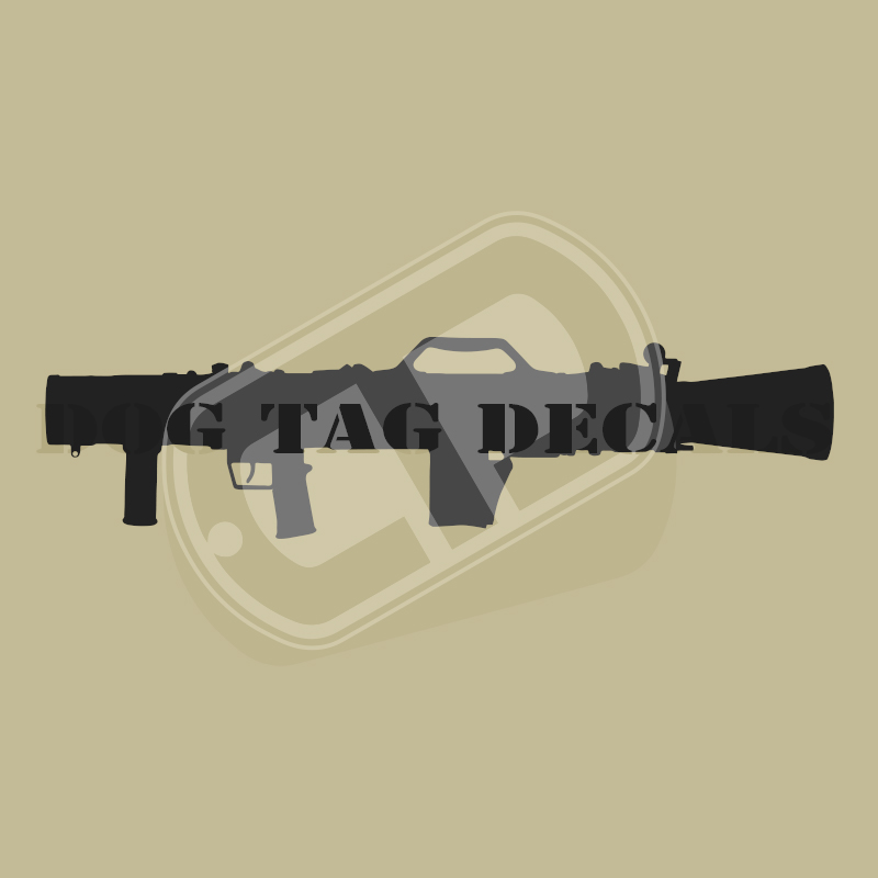 Carl Gustaf Recoilless Rifle Decal